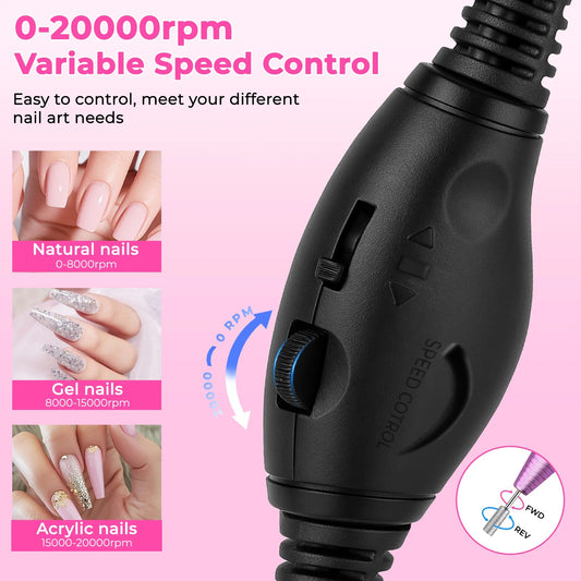 Portable Electric Nail Drill Kit – Salon Results Anywhere