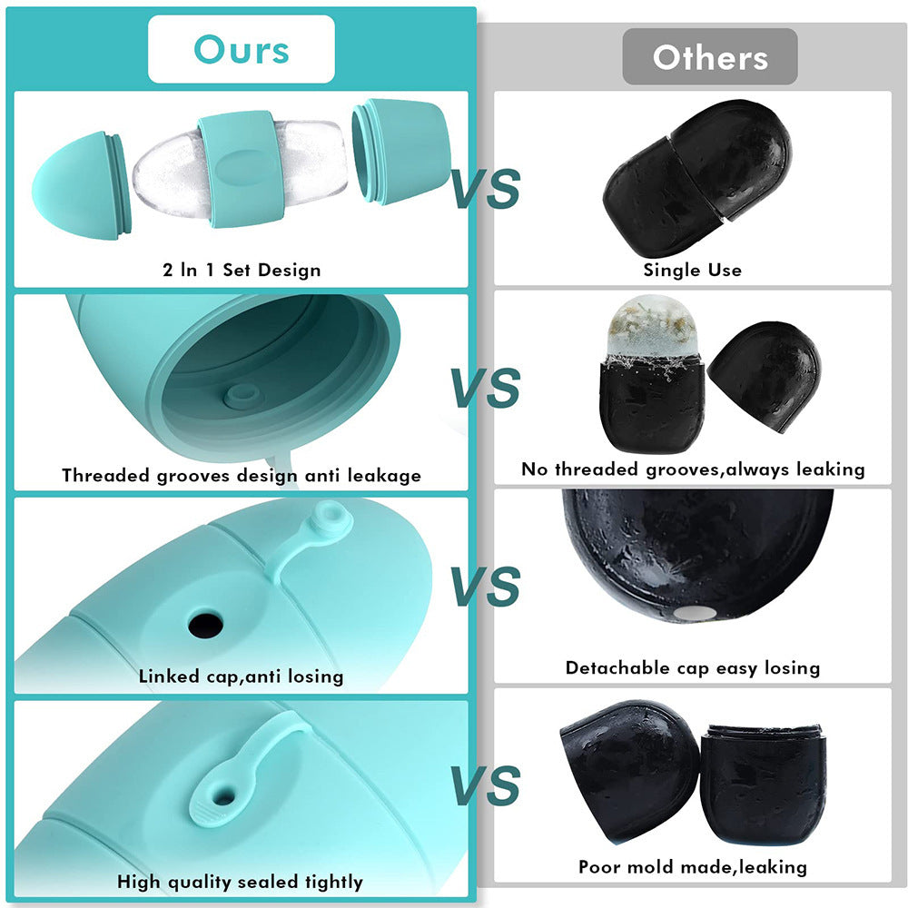 Silicone Ice Roller – Face, Eyes & Skin Care Tool