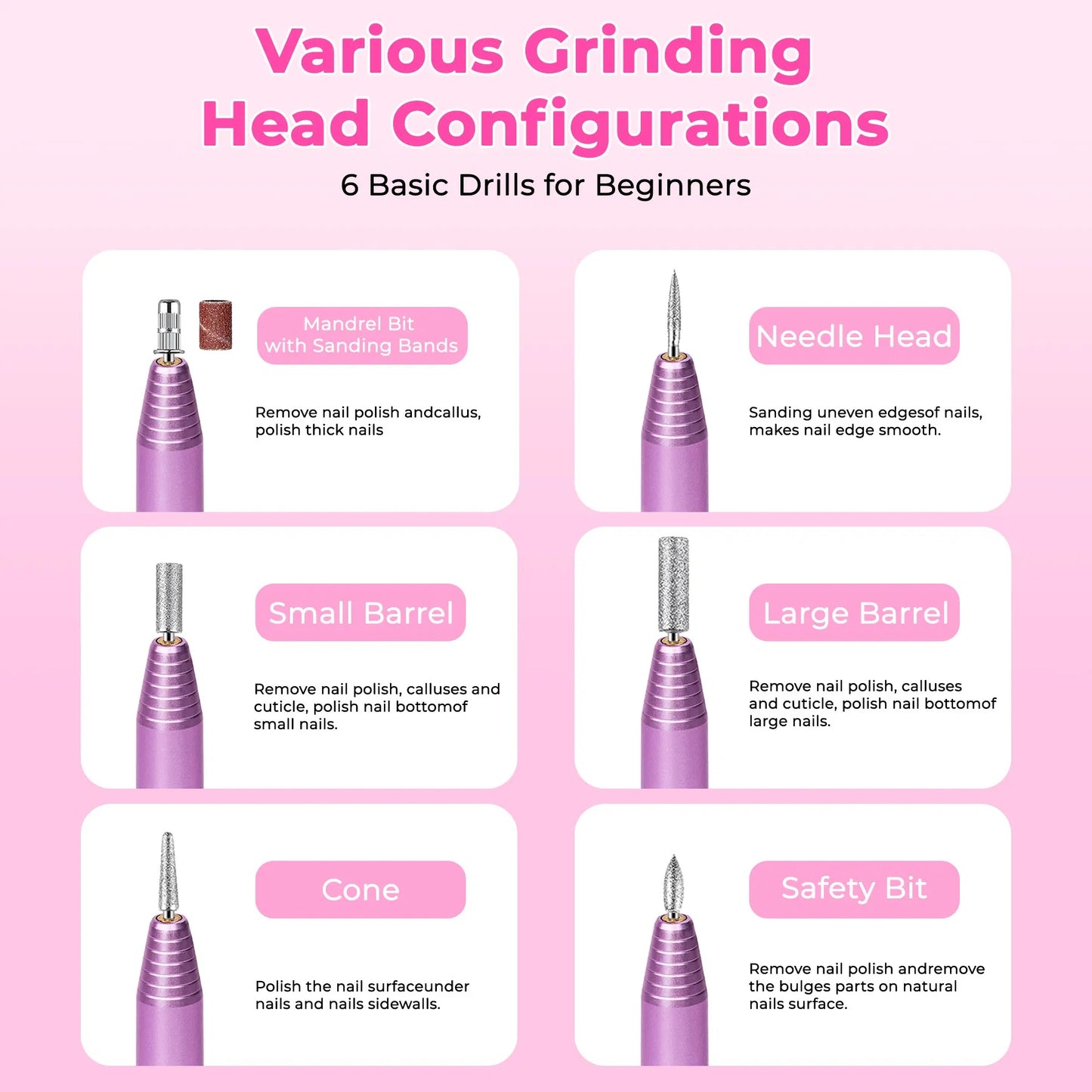 Portable Electric Nail Drill Kit – Salon Results Anywhere