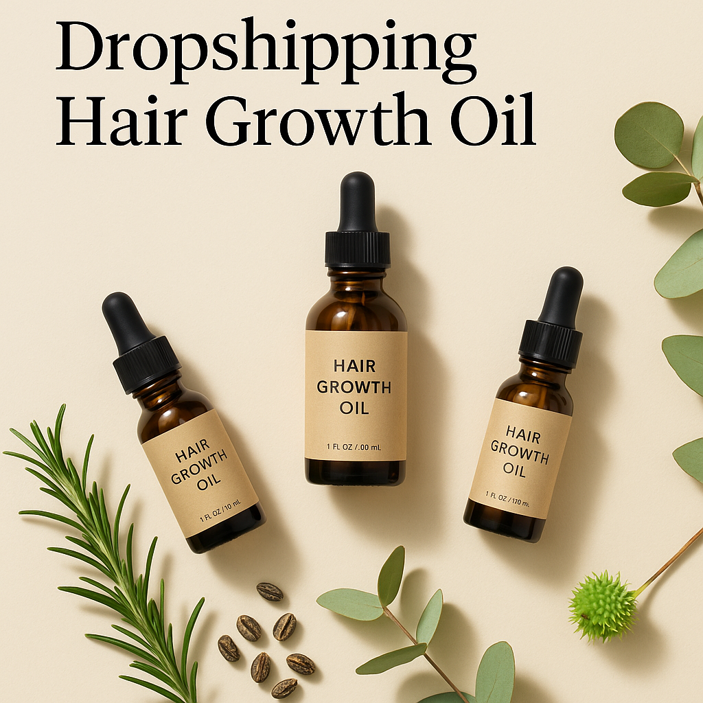 How to Dropship Hair Growth Oil Successfully