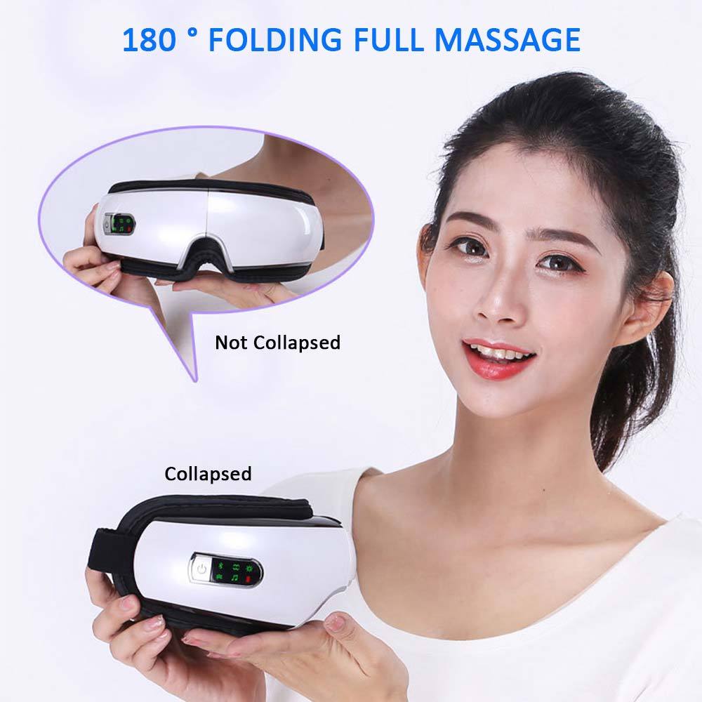 Smart Eye Massager with Heat, Vibration & Air Pressure
