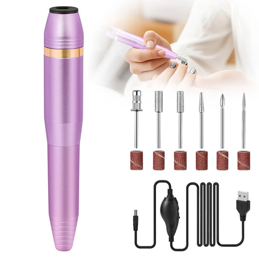 Portable Electric Nail Drill Kit – Salon Results Anywhere