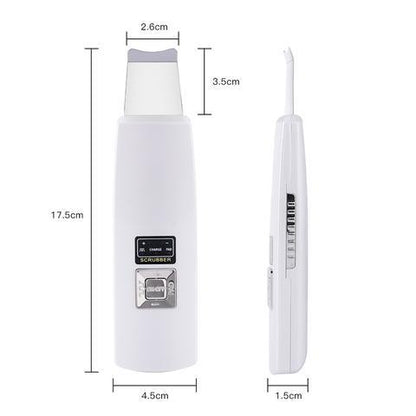 Ultrasonic Skin Scrubber – Deep Facial Cleansing Tool