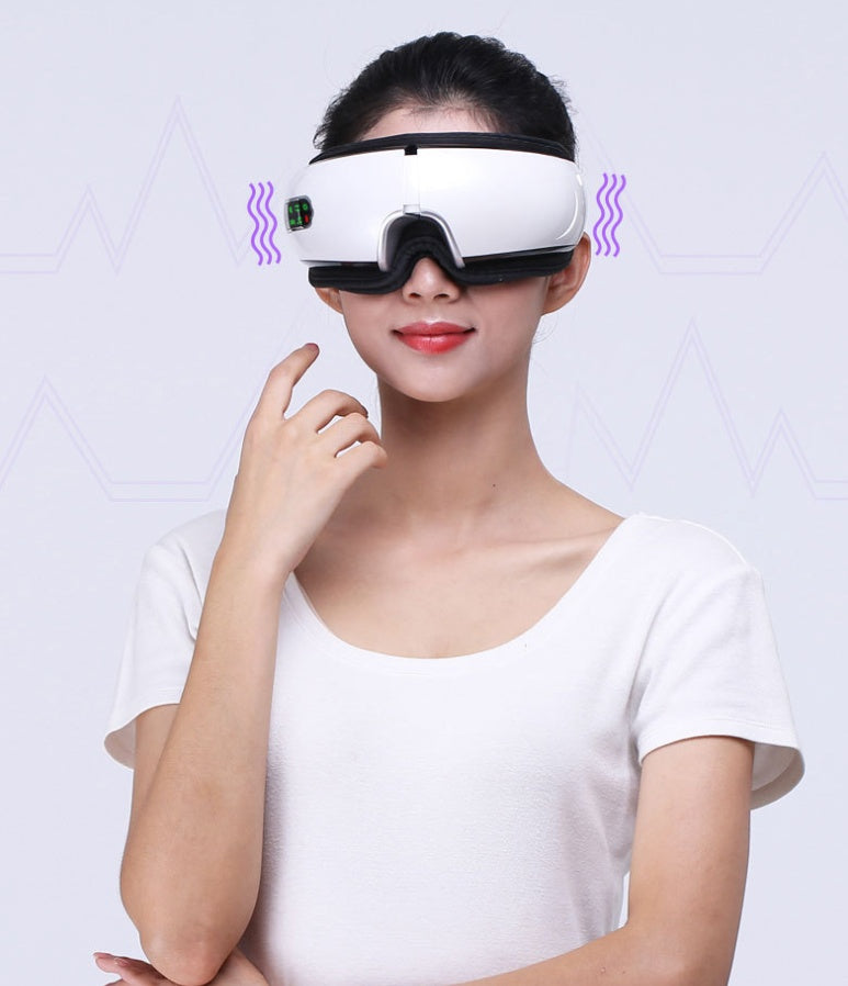 Smart Eye Massager with Heat, Vibration & Air Pressure