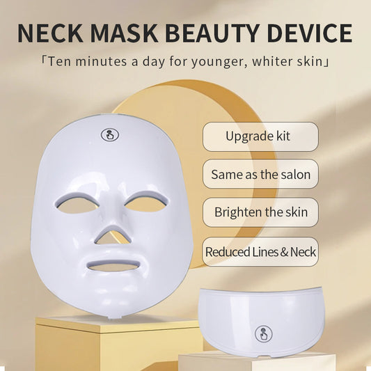 LED Facial Mask – Skin Brightening & Rejuvenation Device
